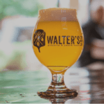 cold beer in a Walter's303 tulip glass 