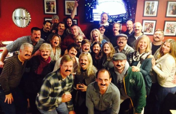 a group of friends gathered for a party at walter's303
