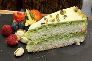 pistachio almond cake